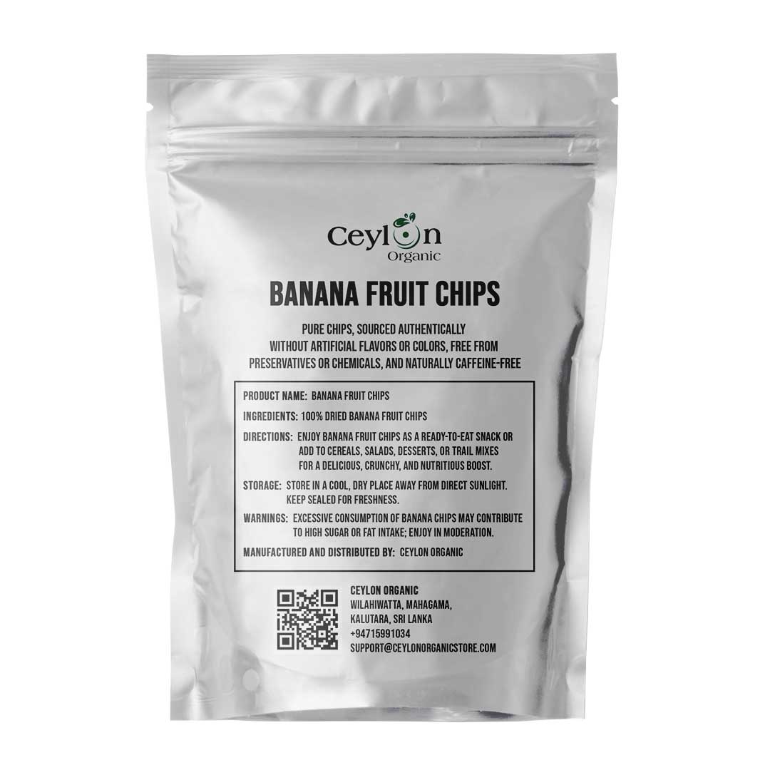 Dehydrated Banana Chips: Crispy, Healthy & Delicious | Ceylon Organic