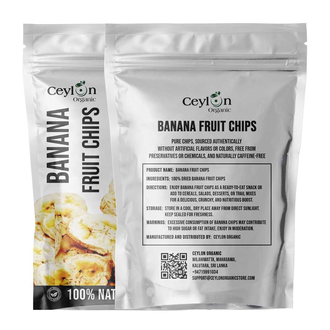 Dehydrated Banana Chips: Crispy, Healthy & Delicious | Ceylon Organic