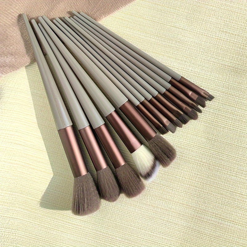 Green Makeup Brush set