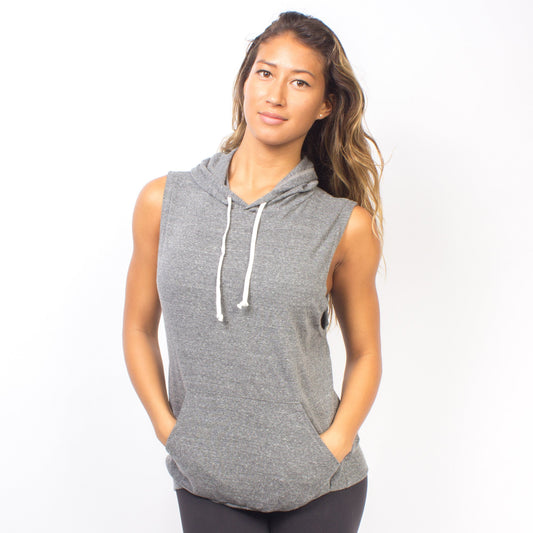 3006 - Unisex Sleeveless Lightweight Hoodie-1