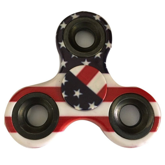 USA Flag Stars and Stripes EDC Fidget Spinner-0